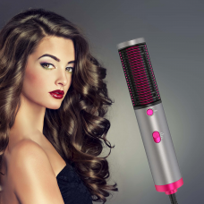 Фен-гребінець для волосся Hair Dryer And Styler Straightene XR-5260, з функцією стайлера (212)