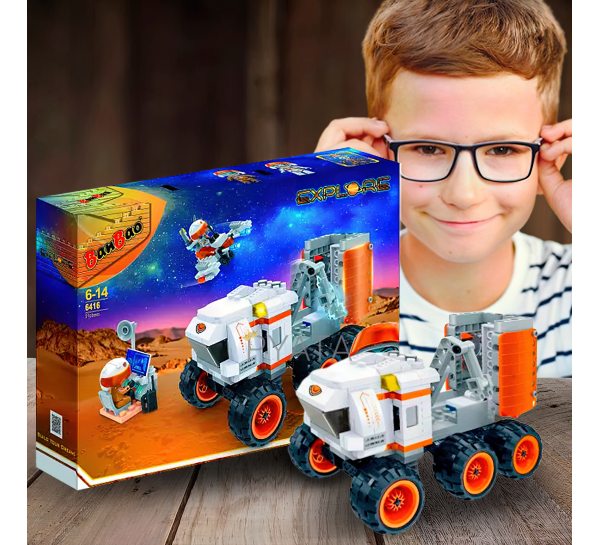 Конструктор "Космічні розкопки" (350 елементів) Марсохід / Banbao, аналог Lego 6416 (SB)