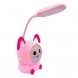 Детская лампа настольная аккумуляторная YX-901 "Кролик" (розовая) 