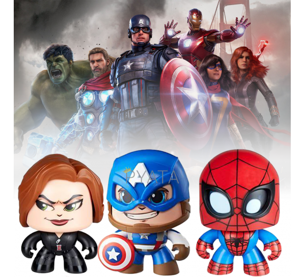 Фигурки Мстителей marvel avengers mighty muggs, коллекционные Полная коллекция 8 героев