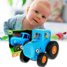 Музична розвиваюча іграшка "Синій трактор"