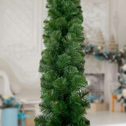 Гірлянда новорічна ПВХ "Лісова" (зелена) 2,5 м (2024)