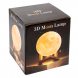 Лампа-ночник космический "Луна" Magic 3D Moon Lamp 10 См Белая (509)