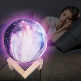 Светильник-ночник Луна Космос 3D Moon Lamp 509, 20 см