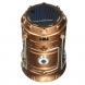 Кемпинговый аккумуляторный фонарь Gold Orion OR-5800T, солнечная панель Золото