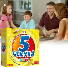 Настольная игра «5 секунд, JUNIOR» 01812, Trefl, 3-6 игроков (SB)