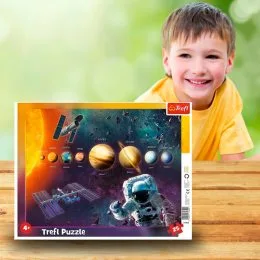 Пазлы детские (рамкой) 25 элементов "Солнечная система" Trefl 31342 (SB) 