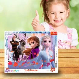 Пазлы детские (рамкой) 25 элементов "Ледяное сердце 2" Trefl 31345 (SB) 