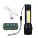 Ручний портативний ліхтарик акумуляторний у міцному кейсі MX511S-COB Usb Charge (АМ-13)
