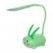 Аккумуляторная настольная лампа Кролик Зеленый YW2191А