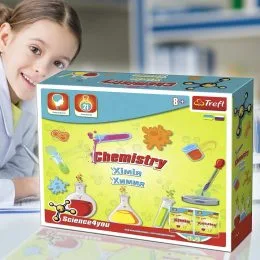 Детский игровой набор для опытов Trefl "Химия" (60898) (SB)