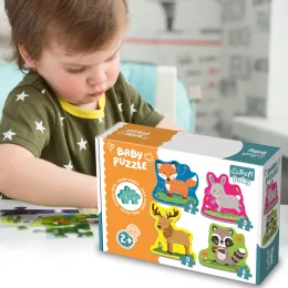 Дитячі пазли Trefl серії «Baby Classic», Лісові тваринки 36077 (SB)