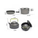 Набір туристичного посуду Cooking Set DS-308, алюмінієвий сплав (MA74)