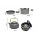 Набор туристической посуды Cooking Set DS-308, алюминиевый сплав (MA74)