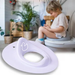 Детское туалетное сиденье «Уточка» DK-090-133, Tega Baby, светло-фиолетовый (SB)