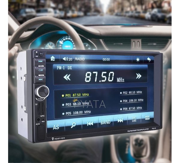 Автомобильная Bluetooth автомагнитола в машину Pioneer 7021G GPS