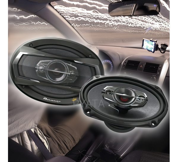 Автомобільні акустичні колонки-динаміки овальні TS-A6995 600Вт