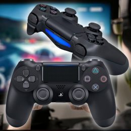 Бездротовий bluetooth джойстик геймпад для приставки з подвійною вібрацією DualShock PS4 (205)