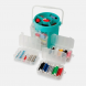 Набор ниток и швейных аксессуаров для шитья с органайзером Supercosturero 210 предметов (509)