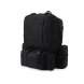 Военный водонепроницаемый тактический рюкзак 4в1 Черный (212)