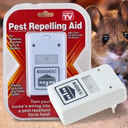 Электромагнитный отпугиватель от насекомых и грызунов RIDDEX Pest Repelling Aid (225)