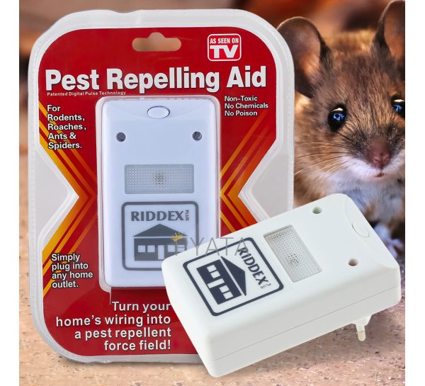 Електромагнітний відлякувач від комах та гризунів RIDDEX Pest Repelling Aid (225)