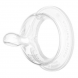 Детская ортодонтическая антиколиковая силиконовая соска с широкой горловиной система Aсtiflex NIP L-быстрый поток 2шт от 0 месяцев (33041) (TK)