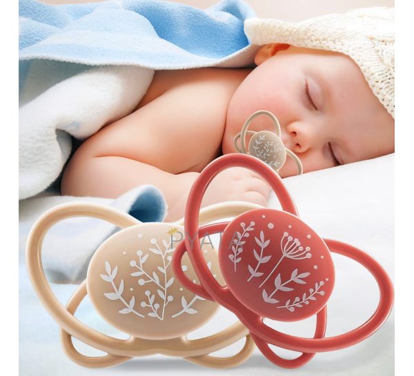 Детская силиконовая пустышка NIP "Моя Бабочка" + футляр-стерилизатор 0-6 месяцев (38593-51/312595) (TK)