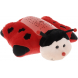 Детская игрушка-подушка ночник-проектор звездного неба "Божья коровка" 