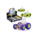 Детская интерактивная игрушечная инерционная машинка-перевертыш с шестеренками со световыми эффектами (36789J) (IGR24)