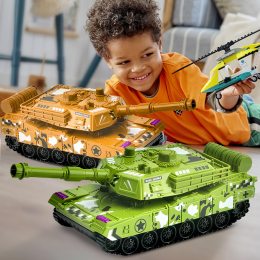 Детская игрушка танк со световыми и звуковыми эффектами Танк JW567-045 3 цвета (JW567-045) (IGR24)