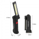 Світлодіодна акумуляторна лампа-ліхтарик для кемпінгу з магнітом та гаком W 52-SMD+COB