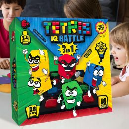 Детская настольная развивающая игра Tetris IQ battle укр. (IGR24)