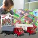 Дитячий ігровий набір килимок з транспортом "Місто та пожежні" Toys Factory (LA-063)
