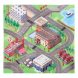 Детский игровой набор коврик с транспортом "Город и пожарные" Toys Factory (LA-063)