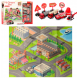 Дитячий ігровий набір килимок з транспортом "Місто та пожежні" Toys Factory (LA-063)