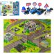 Детский игровой набор коврик с транспортом "Полицейская миссия" Toys Factory (LA-065) (IGR24)