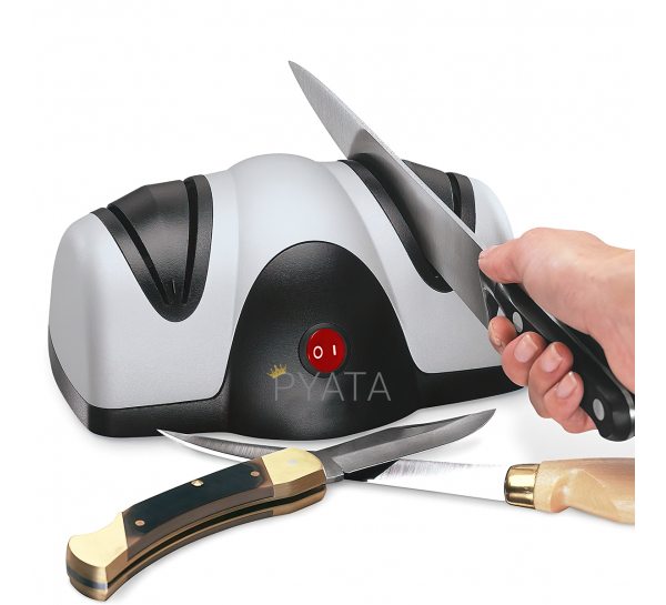 Электрическая точилка для заточки ножей и ножниц Knife Sharpener