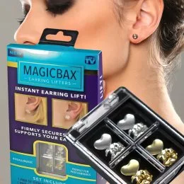 Волшебные застёжки-заглушки для сережек MagicBax Earring Lifters (212)