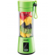 Портативная фитнес кружка-блендер Smart Juice Cup Fruits USB зарядка Зеленый (EL-03-4) (237)