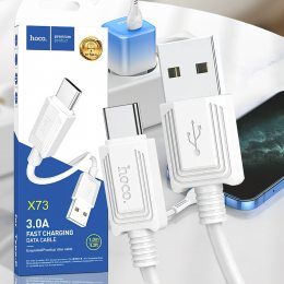USB-Type-C кабель для заряджання та передачі даних HOCO X73 iPhone5 1м (206)