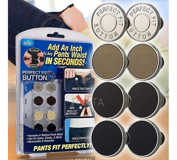 Универсальный набор пуговицы-заклепки для одежды с регулировкой размера Perfect Fit Buttons (626)