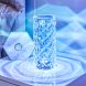 Настольная декоративная проекционная светодиодная сенсорная лампа-ночник RGB Crystal Rose Ambience 20,5 см