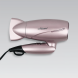 Професійний дорожній складний фен для волосся з насадкою-концентратором Maestro MR-209 1600Вт Рожевий (235)