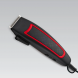 Машинка для стрижки волос керамические ножи + 4 насадки Maestro MR-657C Черно-красная (235)