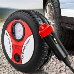 Автомобильный компрессор в форме колеса Air Compressor H0248 260PSI DC - 12V  (205)