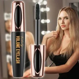 Тушь для ресниц удлиняющая объемная 4D Vibely Volume Eyelash 10мл Черный (205)