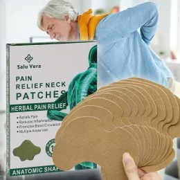 Знеболювальні пластирі від болю в спині на трав'яній основі 10 шт Pain Relief Neck Patches (205)