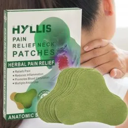 Знеболювальні пластирі від болю в шиї на трав'яній основі 10 шт Pain Relief Neck Patches (205)