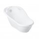 Дитяча пластикова ванна зі зливом та термометром 102 см LUX "Royal" (RL-005-103-C) (SB)